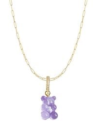 Adriana Pappas Designs - Dainty Chain Gummy Necklace - Lyst