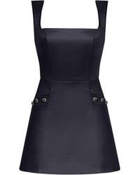 Tia Dorraine - Blame Gravity Satin Mini Dress - Lyst