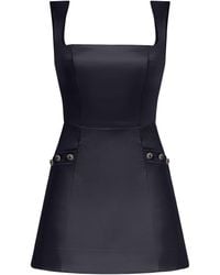 Tia Dorraine - Blame Gravity Satin Mini Dress - Lyst