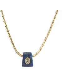 Hye Jane Jewelry - Bowie Lapis Gemstone Slider Necklace - Lyst