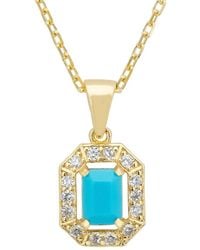 LÁTELITA London - Whistledown Gemstone Pendant Necklace - Lyst