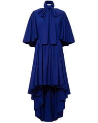 Femponiq - 'Bow Tie Neck Cape Sleeve Maxi Dress - Lyst