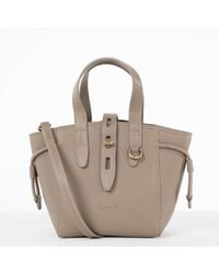 Hamel Atelier - Neutrals Spiga Leather Tote Bag - Lyst