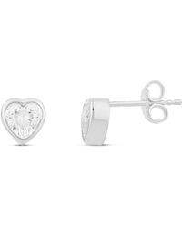 SHYMI - Fancy Shape Bezel Set Studs - Lyst