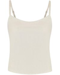 OW Collection - Neutrals Luma Tie Top - Lyst