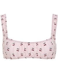 Montce - Cherries Zoe Bikini Top - Lyst