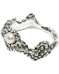 Tg-Jewellery by Tamara Gervasio - Sea Slug Ring – Sterling & Freshwater Pearl - Lyst