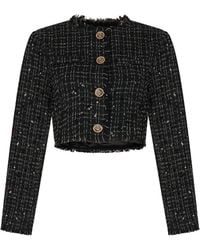 GOD SAVES QUEENS - Asap Tweed Jacket - Lyst