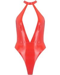 Elissa Poppy - Latex Bodysuit - Lyst