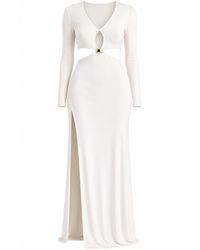 Maison De Gala - Neutrals Celeste Ivory Maxi Dress - Lyst