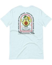 Anchor and Crew - Ice Ripe Avocado Dial-A-Local Organic Cotton T-Shirt - Lyst