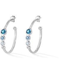 Dower & Hall - Array Hoop Earrings - Lyst
