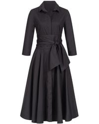Marianna Déri - Shirtdress With Tie Belt - Lyst