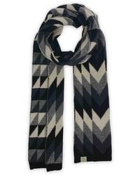 Otto & Spike - Neutrals Scarves - Lyst