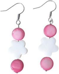 Way to Chic - Natural Shell Earrings - Lyst