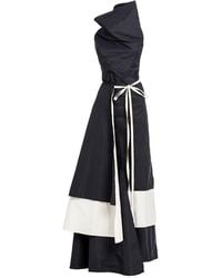 Bianca Popp - Asymmetrical High Collar Bareback Dress - Lyst