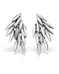 Elle Macpherson - Azael Wing Earrings, Mother Of Pearl In Sterling Silver - Lyst