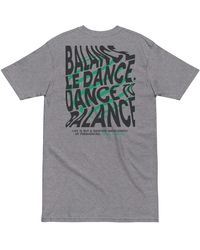 Anchor and Crew - Heather Balance Le Dance Disco Heavy Cotton Embroidered T-Shirt - Lyst