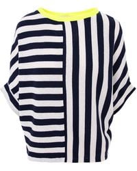 Larisa Dragna - Oversized Striped T-Shirt Rogue - Lyst