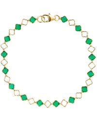 Becket + Quill - Clover Chain Bracelet - Lyst