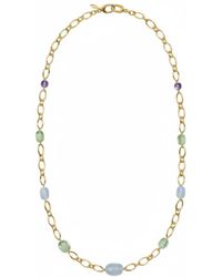 Onia - Citrus Marquise Necklace - Lyst