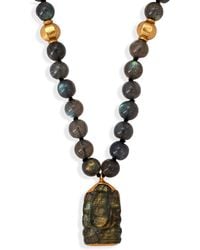 Opium Jewels - Ganesha Talisman Necklace - Lyst