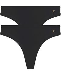 Nudea - The Organic Cotton Dipped Thong 2 Pack - Lyst