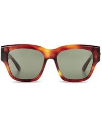 The Avantguard - Dahlia Mid Choc Tort Oversized Sunglasses - Lyst