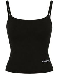 Cmmttd - Soft Form Strappy Mid Tank - Lyst