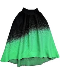 Arto. - High-Low Hem High Waisted Knitted Midi Skirt - Lyst