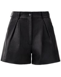 Lita Couture - Leather Shorts In - Lyst