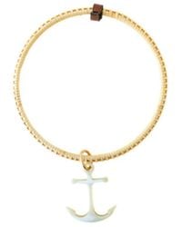 Whale Tail Weaving - Neutrals The Nautically Charmed Cabin Boy Bangle - Lyst