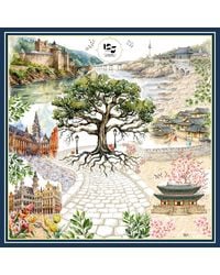 Ralufineart - Tree Of Life Silk Collectible - Lyst