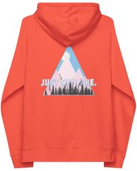 Anchor and Crew - Burnt Just Explore. Seeker Organic Cotton Raglan Hoodie - Lyst