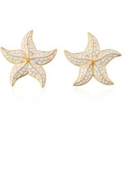Milou Jewelry - Starfish Earrings - Lyst