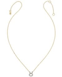 Heather Hawkins Jewelry - Horoscope Zodiac Taurus Bull Symbol Fine Diamond Fourteen Karat Necklace - Lyst