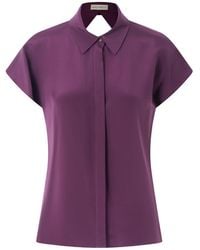 Emma Wallace - Fleur Blouse -Deep - Lyst
