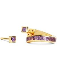 Kasun - Vortex Amethyst Earrings – - Lyst