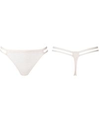 Bott Lingerie - Lace Thong La First - Lyst