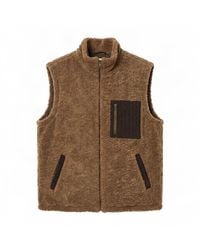 Komodo - Chris Fleece Gilet - Lyst
