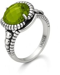 Unaloe - Handcrafted Sterling Ring With Zircon – Made - Lyst