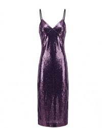Belsize25 - Mayfair Series — Heavy Sequinned Dress - Lyst