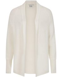 Loop Cashmere - Relaxed Edge To Edge Cardigan - Lyst