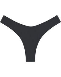 Montce - Charcoal Lulu Zig-Zag Stitch Bikini Bottom - Lyst