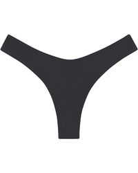 Montce - Charcoal Lulu Zig-Zag Stitch Bikini Bottom - Lyst