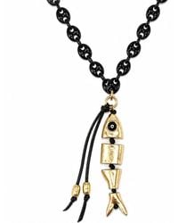Persia Dona Jewelry - Giant Fish X Link Necklace - Lyst
