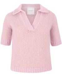 SALANIDA - Melody Mohair Polo Top - Lyst
