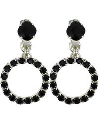 Vickisarge - The Small Hoop Earrings - Lyst