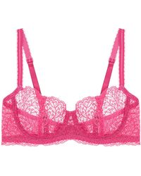 Journelle - Allegra Balconette Bra Raspberry Meringue - Lyst