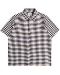 Far Afield - Busey Dobby Woven Check Shirt - Lyst